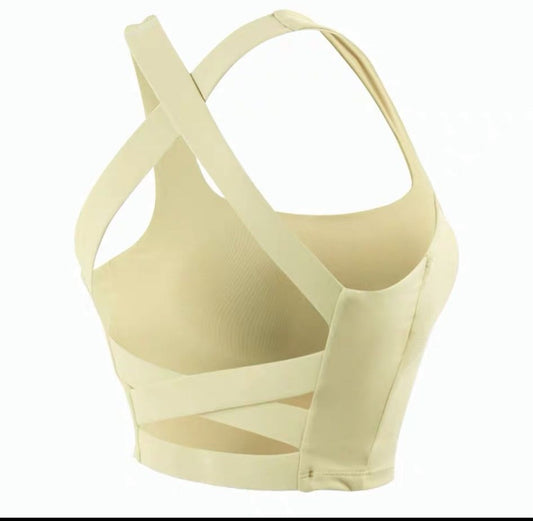 Sport Bra F025 Yellow