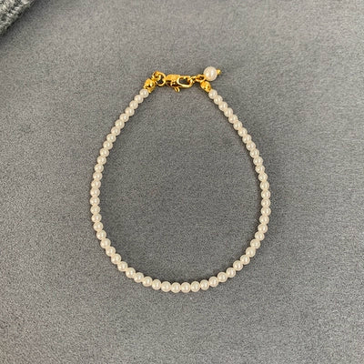 White Pearl Bracelet NB401W